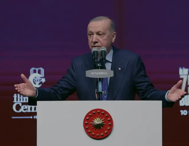 Cumhurbaşkanı Erdoğan İlim Yayma Cemiyeti 75 Yıl Buluşmasında konuştu