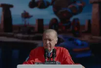 Cumhurbaşkanı Erdoğan Şanlıurfa GAP Havalimanında TEKNOFEST Gençleriyle Buluştu