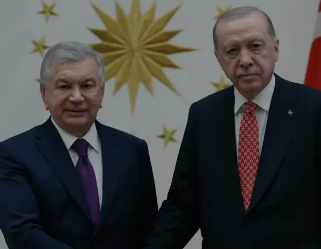Cumhurbaşkanı Erdoğan ve Mirziyoyev Ankara Zirvesinde Bir Araya Geldi