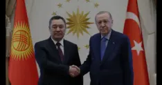 Cumhurbaşkanı Erdoğan ve Sadır Caparov Ankara'da Görüştü