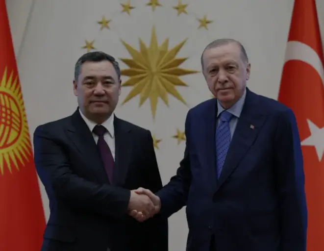 Cumhurbaşkanı Erdoğan ve Sadır Caparov Ankara'da Görüştü