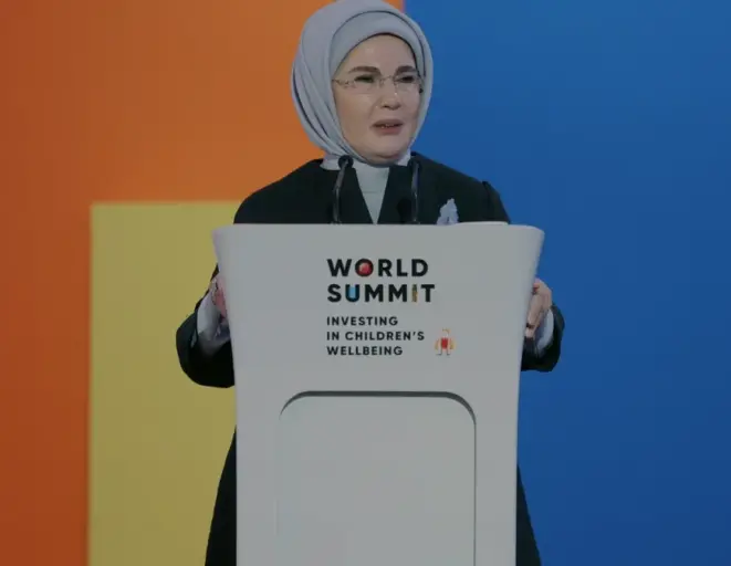 Emine Erdoğan Semerkant Zirvesinde Çocuk Refahı İçin Çağrıda Bulundu