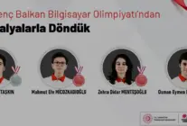 Genç Balkan Bilgisayar Olimpiyatı'nda Türkiye'ye 4 Madalya