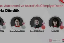 Genç Bilim İnsanları Uluslararası Astronomi Olimpiyatında Madalya Kazandı