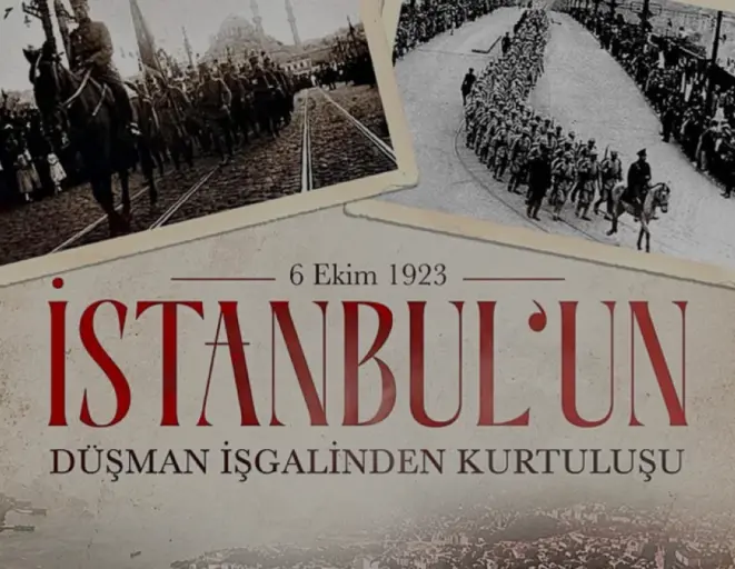 İstanbulun Kurtuluşunun 103üncü Yıl Dönümü Kutlanıyor
