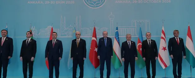Türk Devletleri Teşkilatı 13 Zirvesi Ankara Beştepe'de Başladı