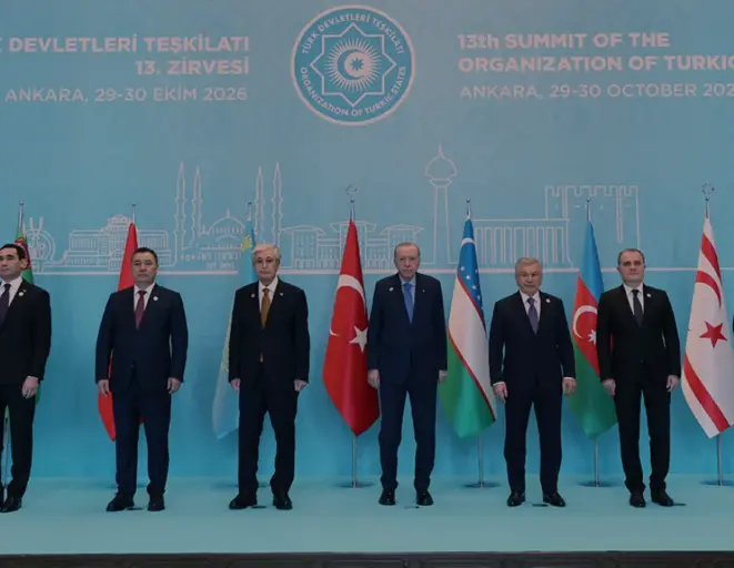 Türk Devletleri Teşkilatı 13 Zirvesi Ankara Beştepe'de Başladı