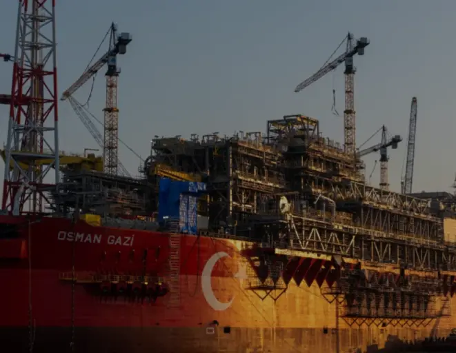 Türkiye'nin İlk Yüzer Üretim Platformu Osman Gazi Göreve Başlıyor